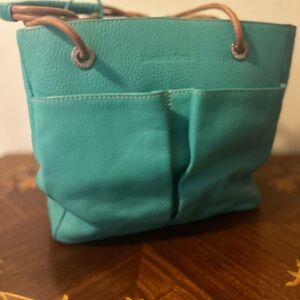 Stylish Turquoise Tote Bag
